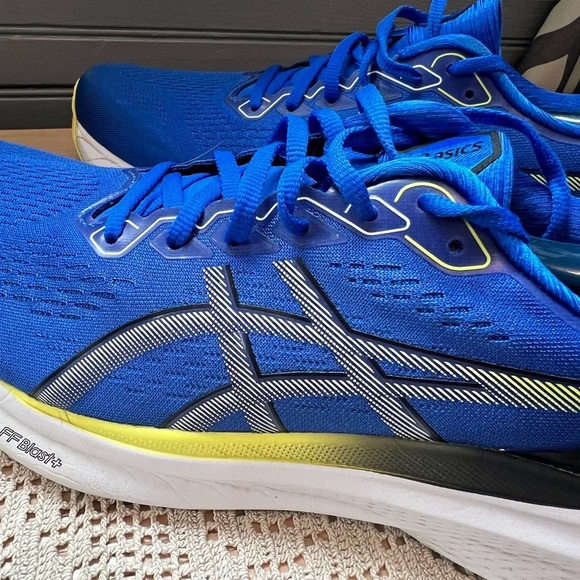 Asics Gel-Kayano 30 Blue White Men's Shoe's 10.5 - Picture 2 of 11